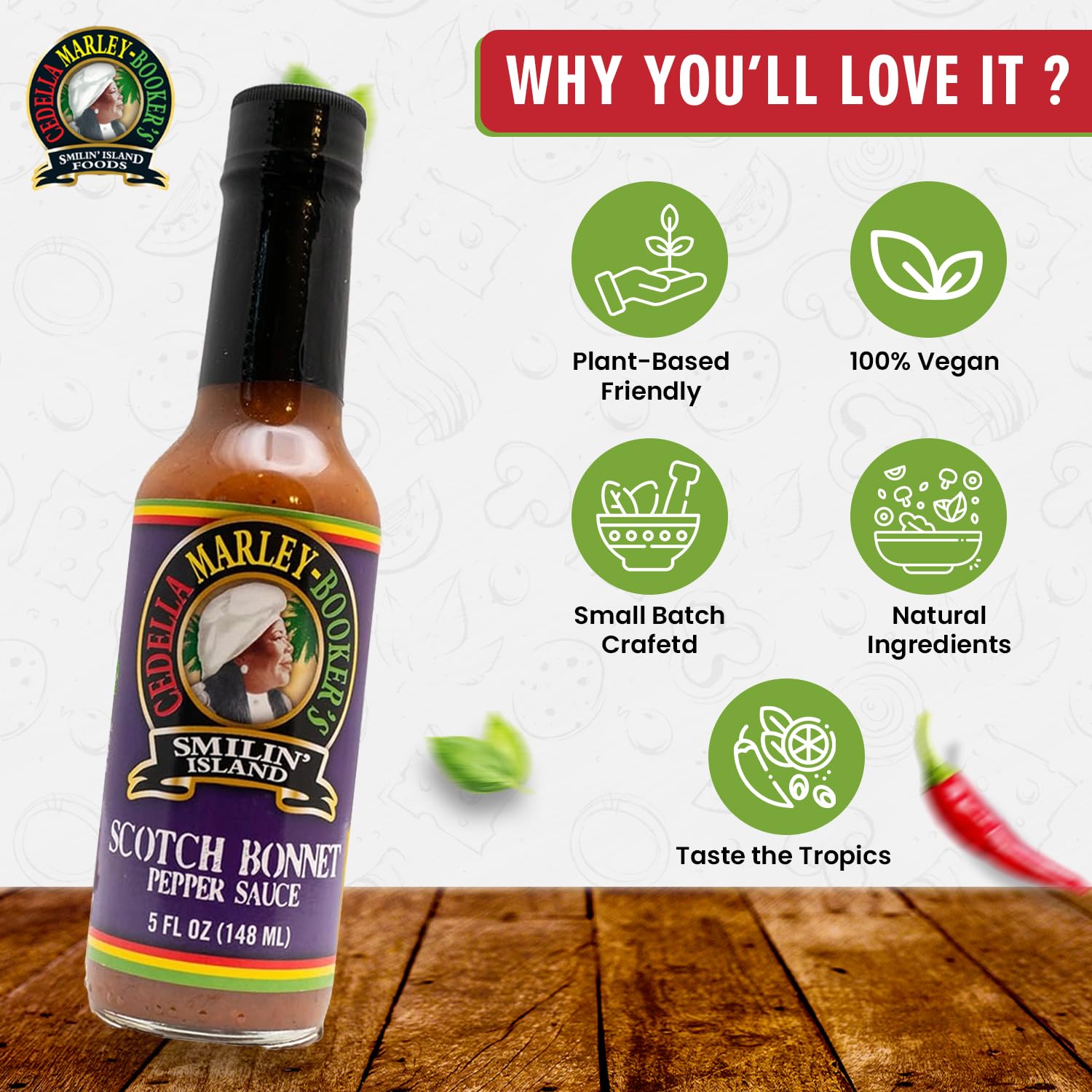 Fiery Scotch Bonnet Pepper Sauce