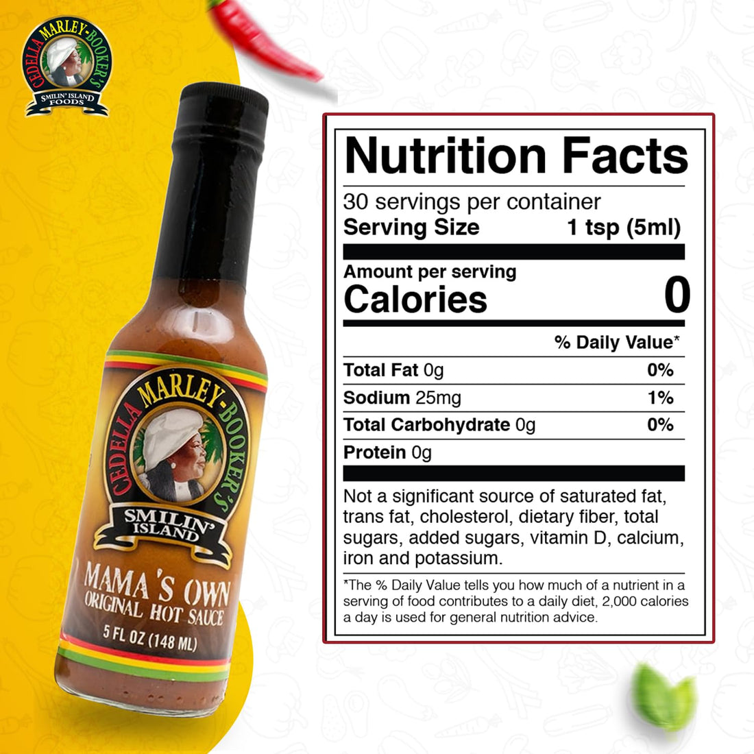 Mama’s Own Original Hot Sauce product benefits