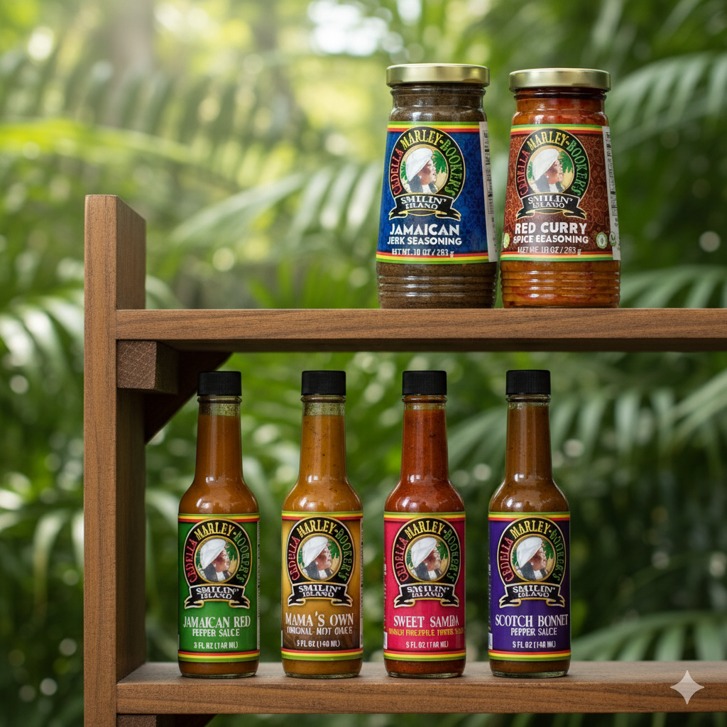 Smilin Island Deluxe Flavor Bundle – 6-Pack (4 Sauces + 2 Seasonings)