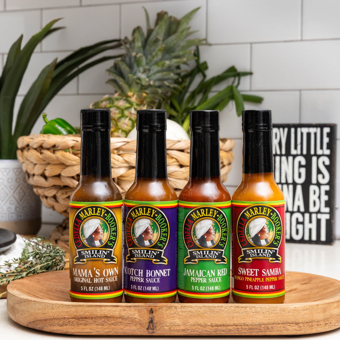 Smilin Island 4-Pack Sauce Bundle